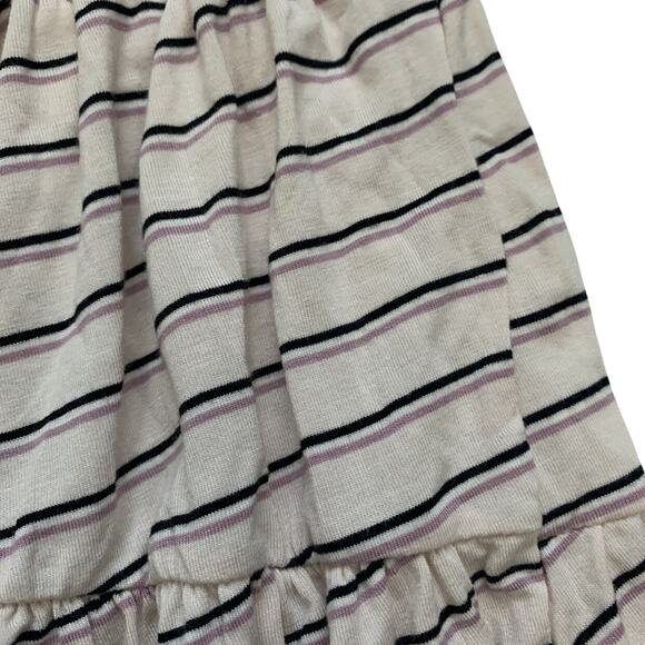 Kickee Pants Bamboo Parisian Stripe Tiered Ruffle Skirt Size 4T - Picture 4 of 5